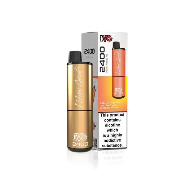 IVG 2400 Peach Edition ByronVapes