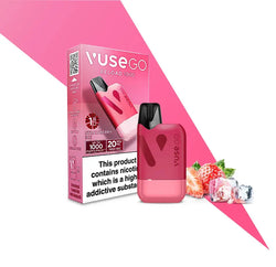Vuse Go Reload 1000 Strawberry Ice Red ByronVapes
