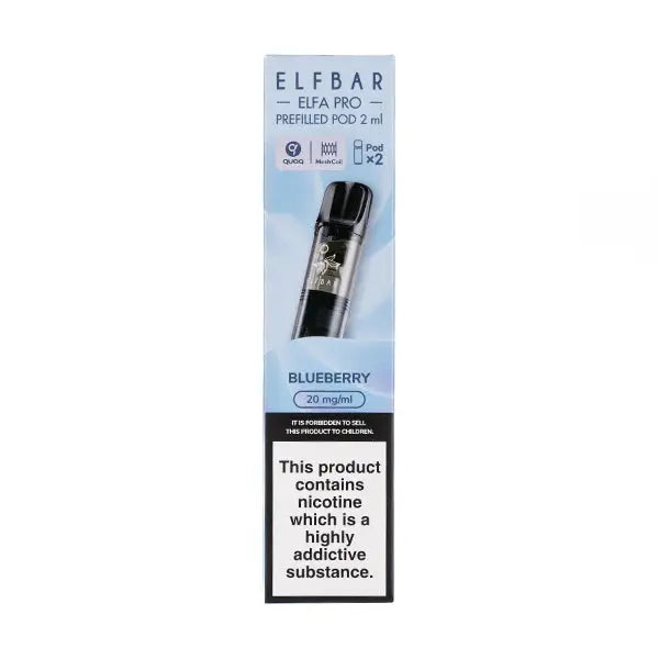 Blueberry Elfa Pro Prefilled Pods by Elf Bar ByronVapes