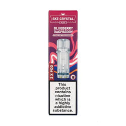 Blueberry Raspberry Crystal Plus Prefilled Pods by SKE ByronVapes