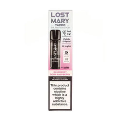 Blueberry Sour Raspberry Tappo Prefilled Pods by Lost Mary ByronVapes