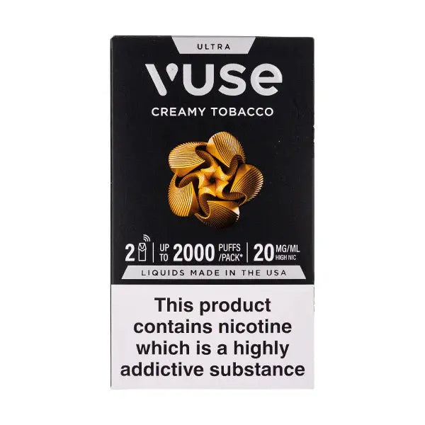 Creamy Tobacco Vuse Ultra Pre-filled Pods ByronVapes
