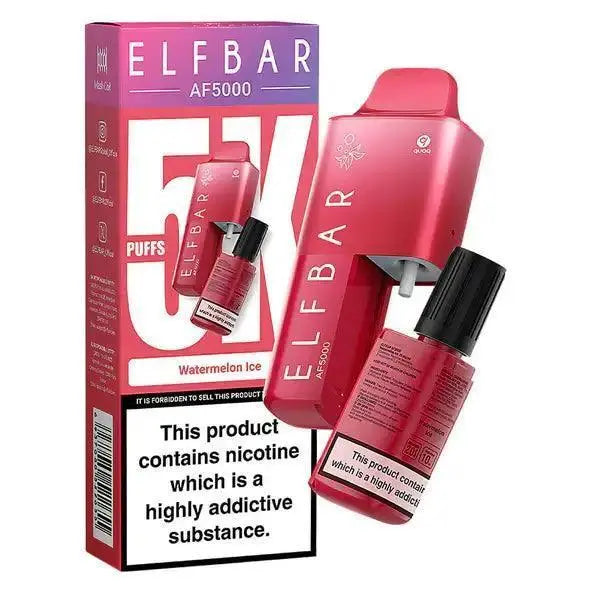 Elf Bar AF5000 Watermelon Ice ByronVapes