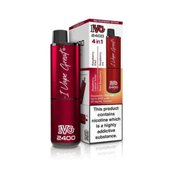 IVG 2400 Red Raspberry Edition ByronVapes