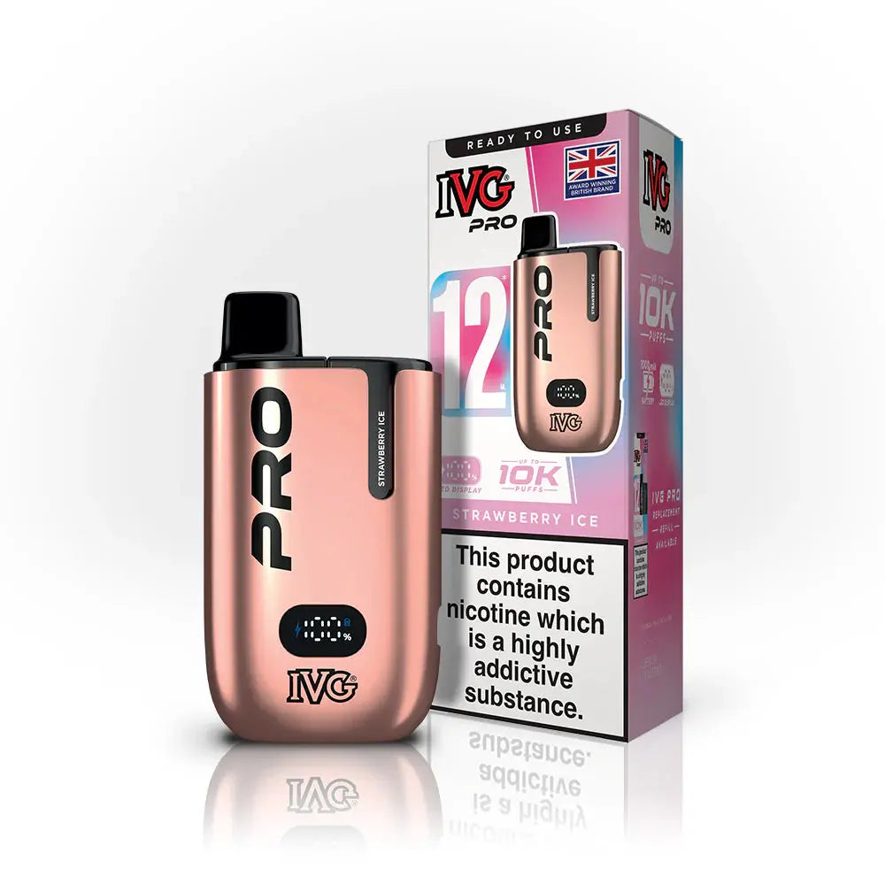 IVG Pro Strawberry Ice Kit ByronVapes