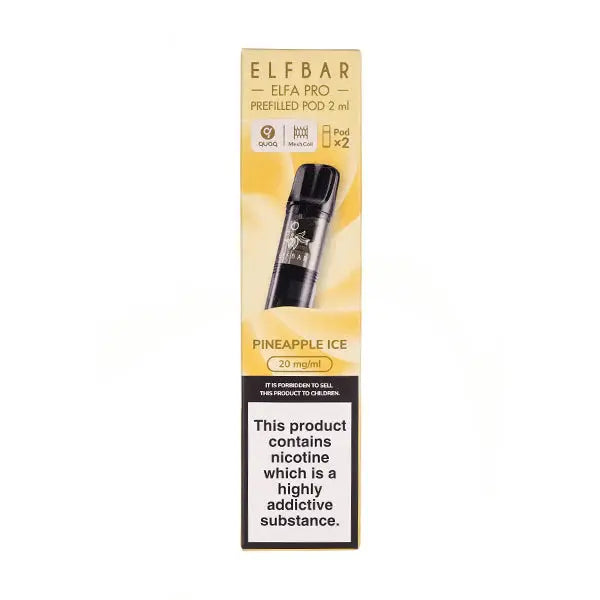 Pineapple Ice Elfa Pro Prefilled Pods by Elf Bar ByronVapes