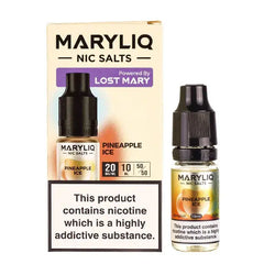 Pineapple Ice Nic Salt E-Liquid by Lost Mary Maryliq ByronVapes