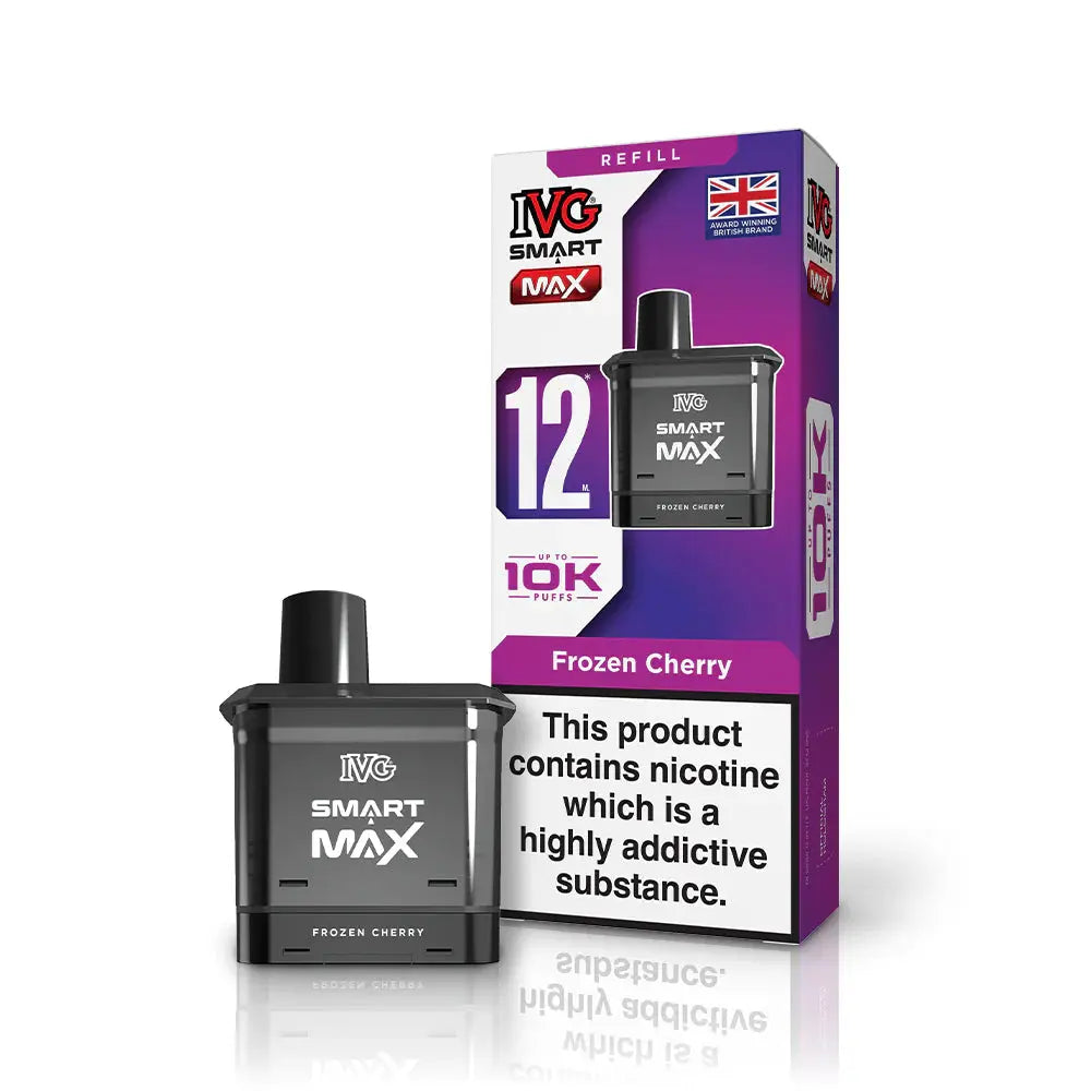 IVG SMART MAX Frozen Cherry Refill Pod ByronVapes