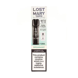 Spearmint Tappo Prefilled Pods by Lost Mary ByronVapes