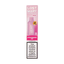 Strawberry Ice BM600 Prefilled Pods by Lost Mary ByronVapes