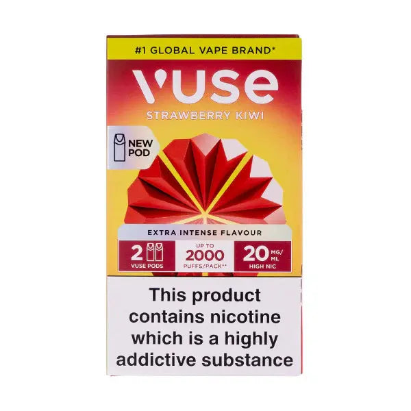 VPro NS Strawberry Kiwi Vuse Pro Pod Nic Salt Refill ByronVapes