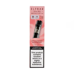 Strawberry Raspberry Elfa Pro Prefilled Pods by Elf Bar ByronVapes