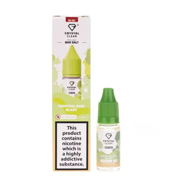 Tropical Kiwi Blast Nic Salt E-Liquid by Crystal Clear ByronVapes