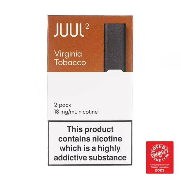 Virginia Tobacco 18mg Juul2 Pods ByronVapes