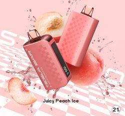 Tesla Bar Juicy Peach Ice ByronVapes