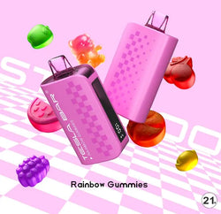 Tesla Bar Rainbow Gummies ByronVapes