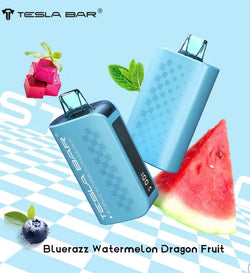 Tesla Bar Bluerazz Watermelon Dragon Fruit ByronVapes