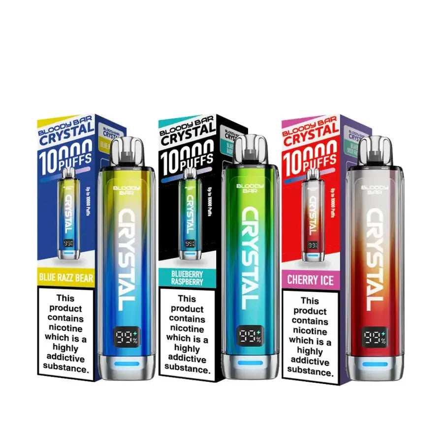 Bloody Bar Crystal 10K Vape Kit ByronVapes