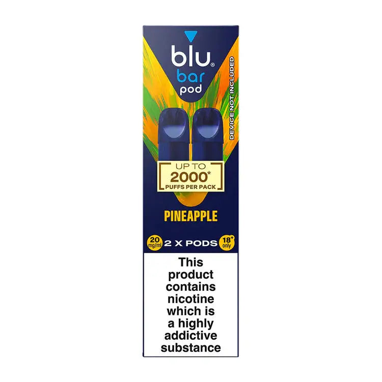 Blu Bar Pineapple Pods (2 Pack) ByronVapes