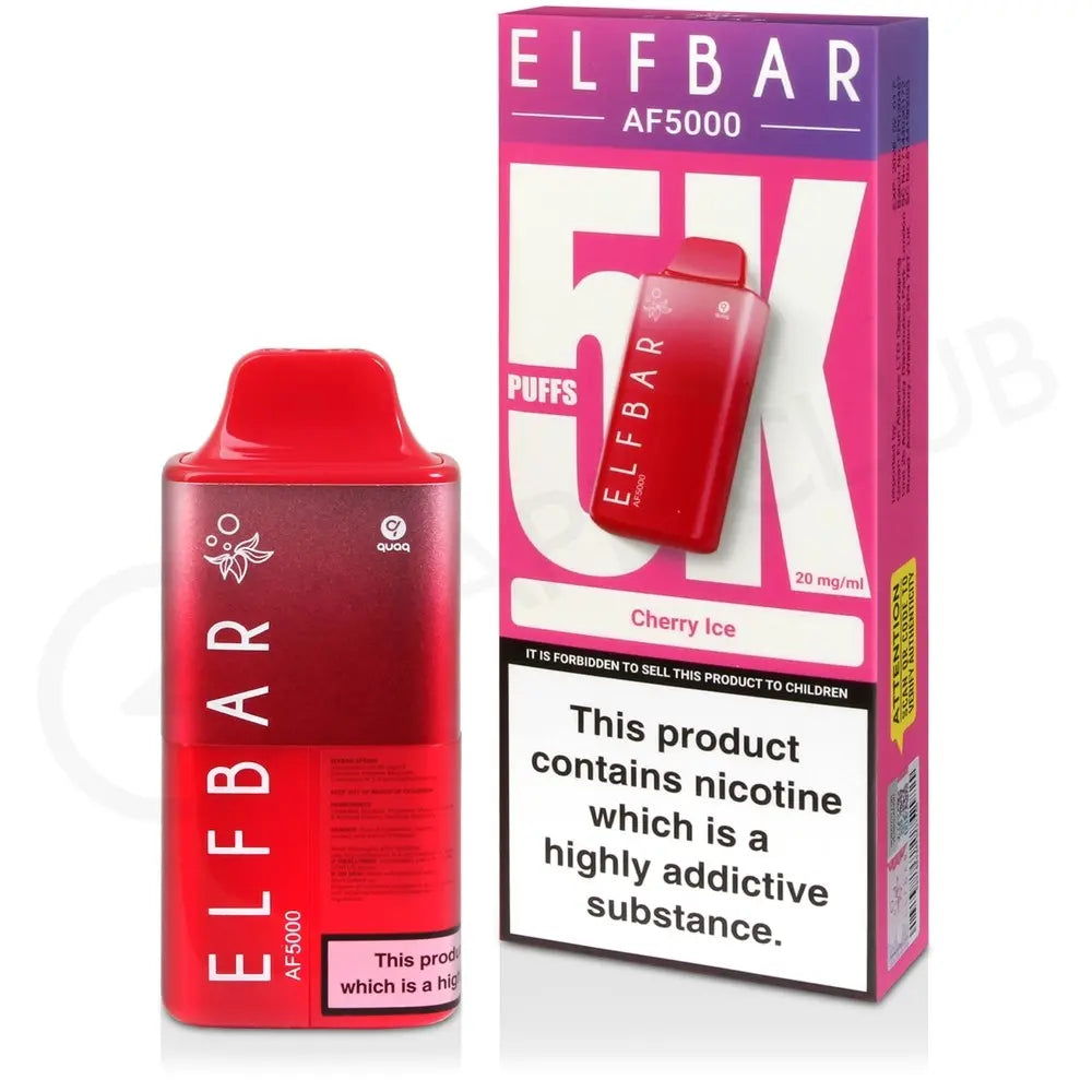 Elf Bar AF5000 - Cherry Ice ByronVapes