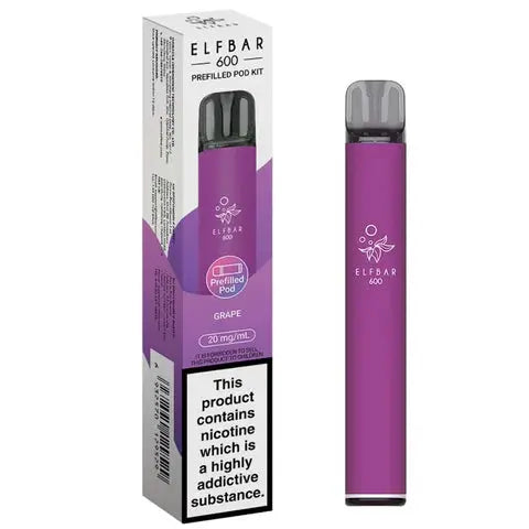 Elf Bar 600 Prefilled Pod Kit ByronVapes