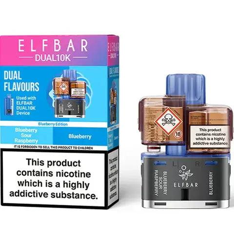 Elf Bar Dual 10k Replacement Pods ByronVapes