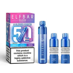 Elf Bar Plus 50 Prefilled Pod Kit ByronVapes