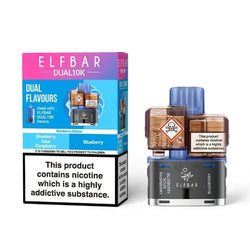 ELFBAR Dual 10K Prefilled Pods-Blueberry Edition ByronVapes