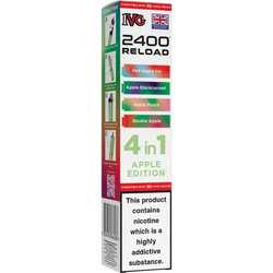 IVG 2400 Reload 4-in-1 Multi Flavour Prefilled Vape Pods ByronVapes