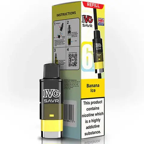 IVG SAVR Prefilled Replacement Vape Pods ByronVapes