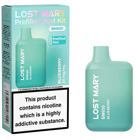Lost Mary BM600 Prefilled Pod Kitchen ByronVapes