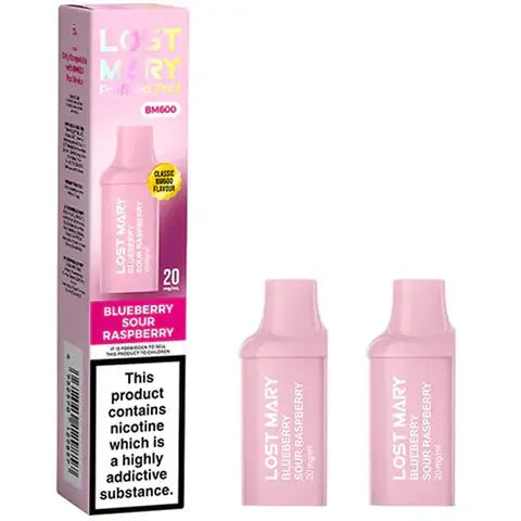 Lost Mary BM600 Replacement Prefilled Pods ByronVapes