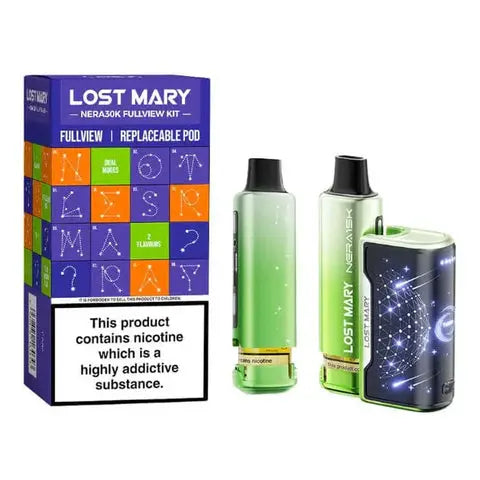 Lost Mary NERA 30K Fullview Star Gazer Prefilled Pod Kit ByronVapes