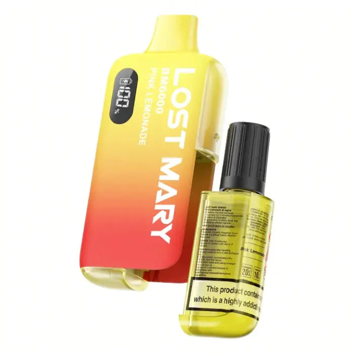 Lost Mary BM6000 Prefilled Kit - Pink Lemonade ByronVapes