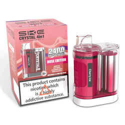 SKE Crystal 2400 4 in 1 Pod Kit - Rose Edition ByronVapes