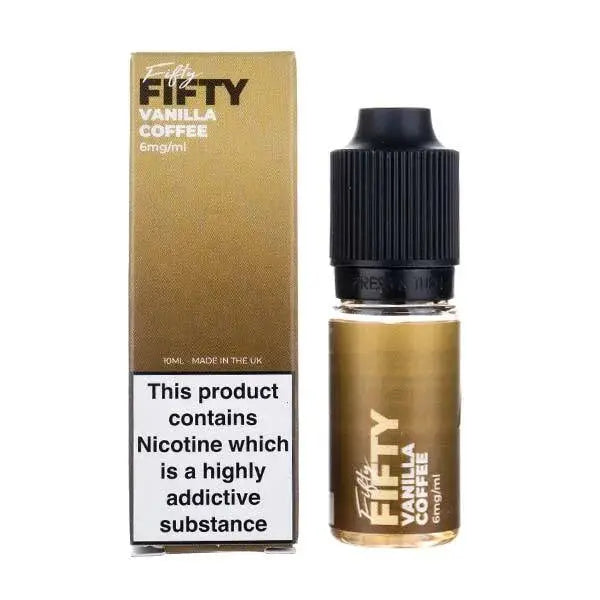 Vanilla Coffee E-Liquid by VS Fifty Fifty ByronVapes