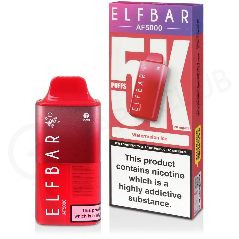 Elf Bar AF5000 - watermelon Ice ByronVapes