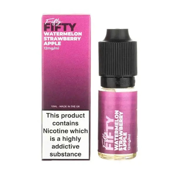 Watermelon Strawberry Apple E-Liquid by VS Fifty Fifty ByronVapes